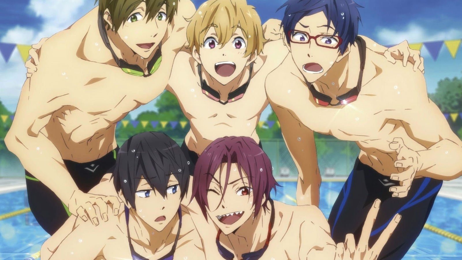 Gay Animes to Watch This Season Free Iwatobi Swim Club  GayNerdscom